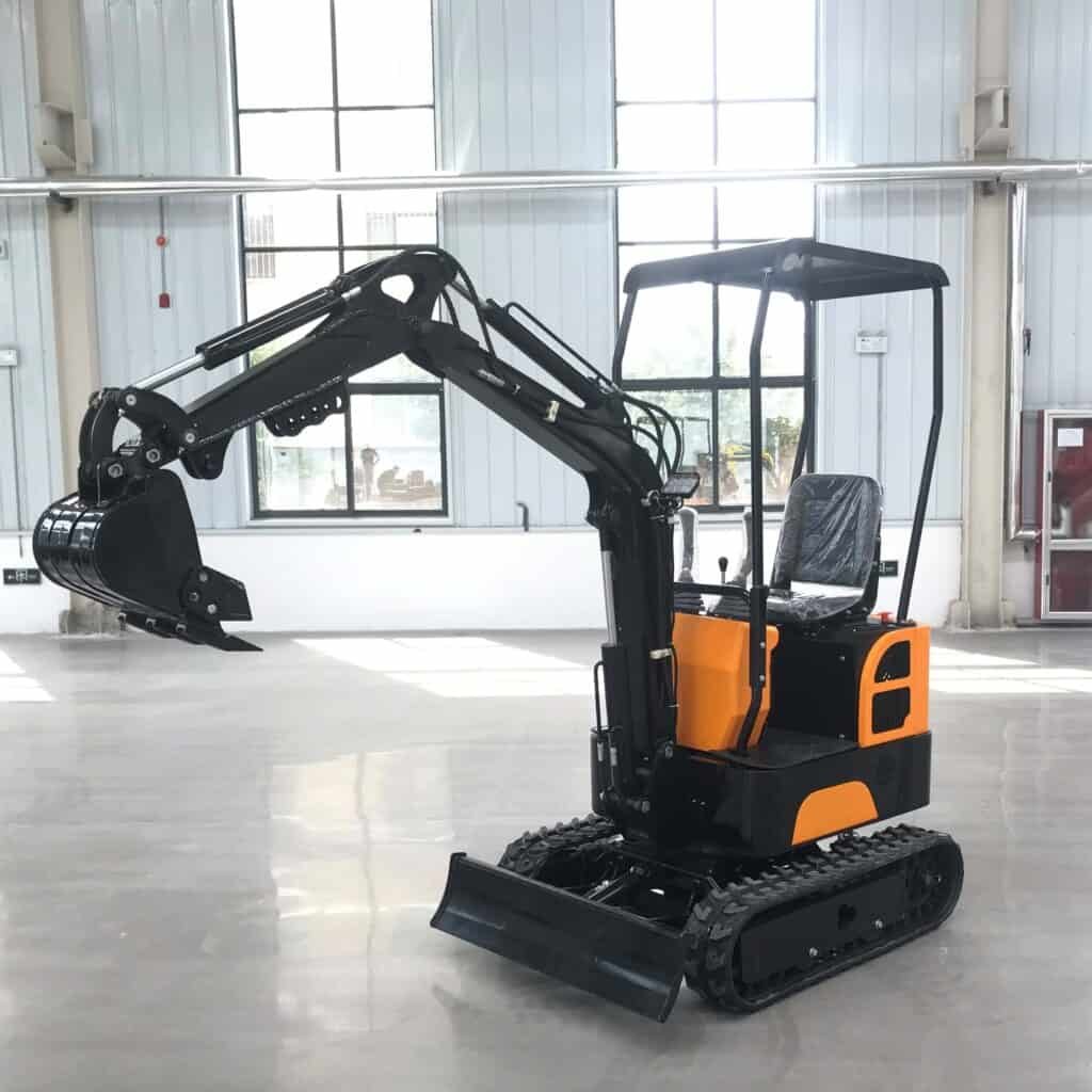 1 ton mini digger HX10 from HIOSEN