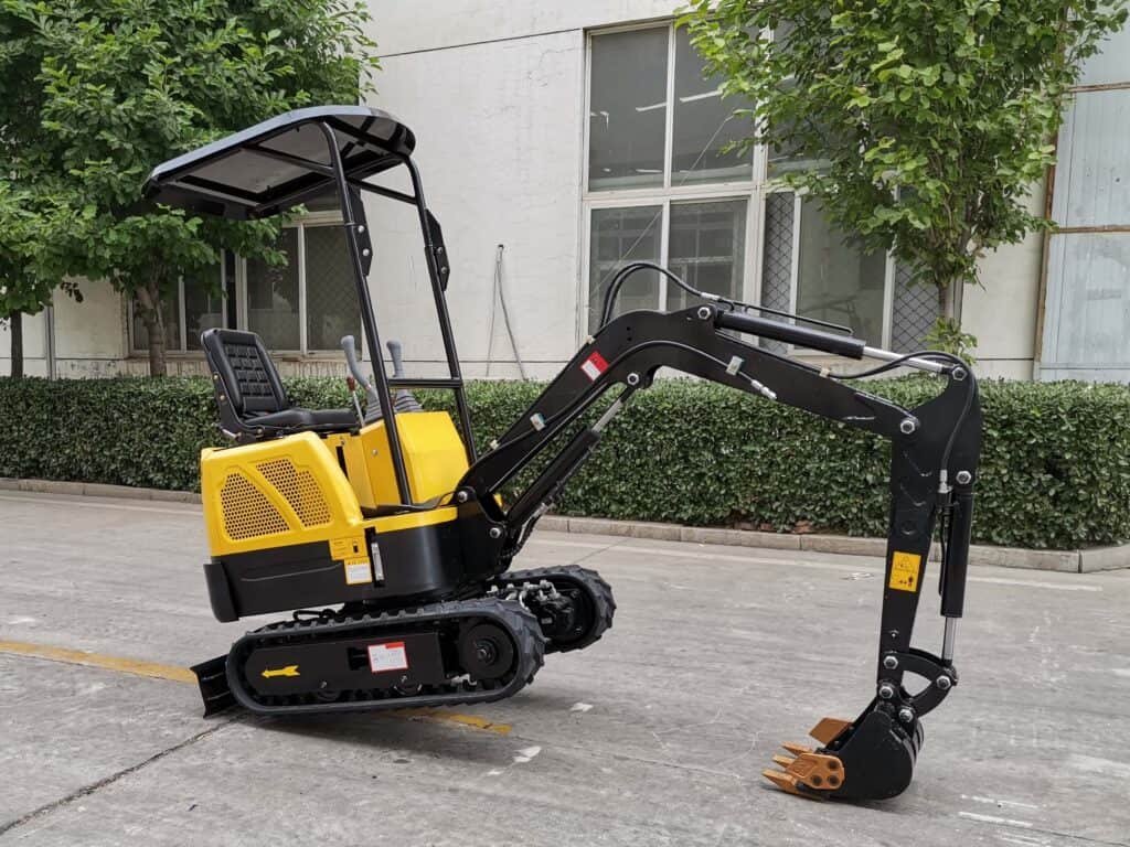 hiosen 1 ton mini digger excavator