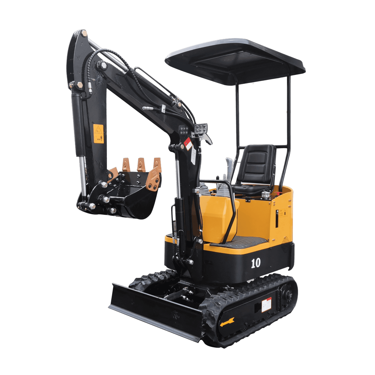 HX10 1 ton digger mini excavator
