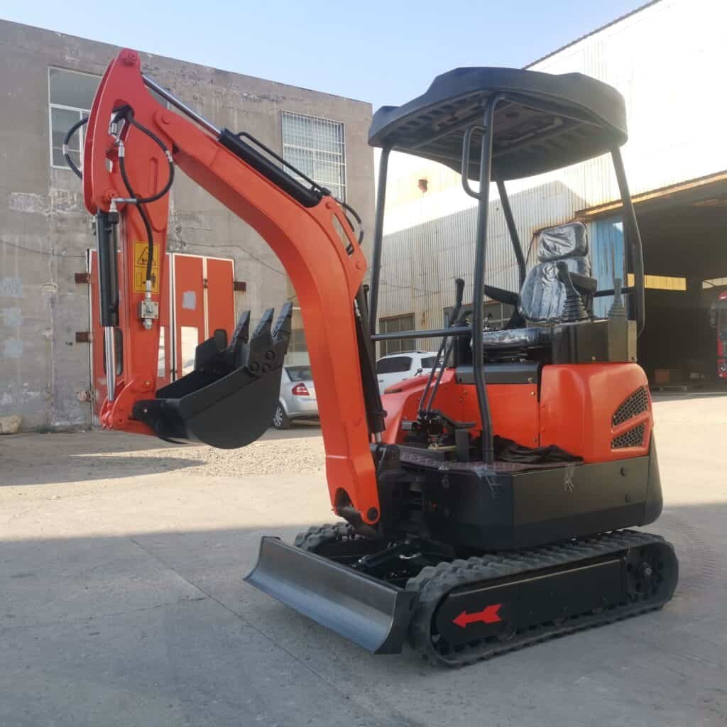 hiosen mini ex digger excavator hx18t