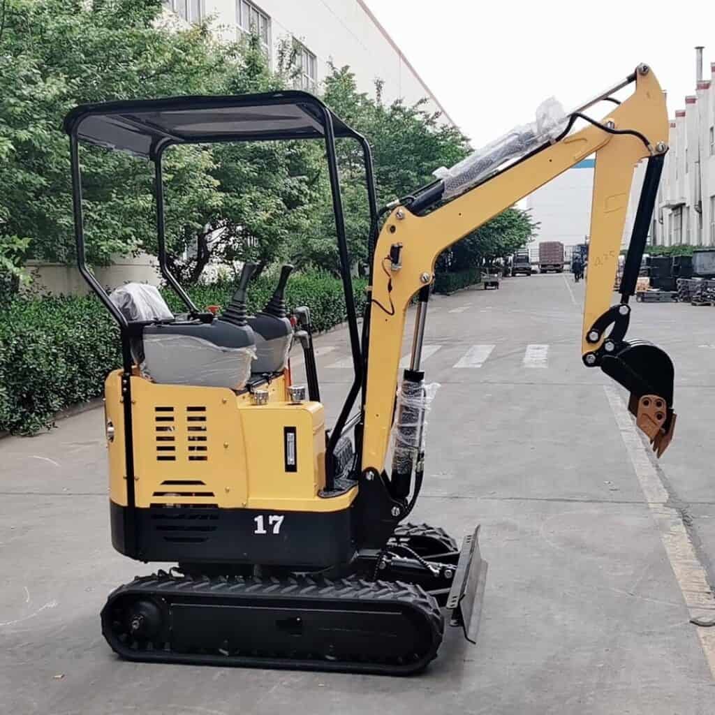 HX17 mini micro digger machine