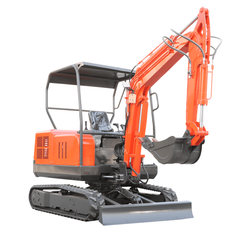 Compact excavators from HIOSEN
