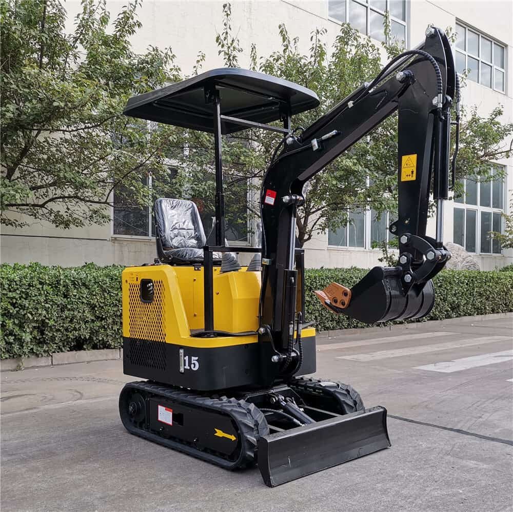 hiosen hx15 mini digger small excavator