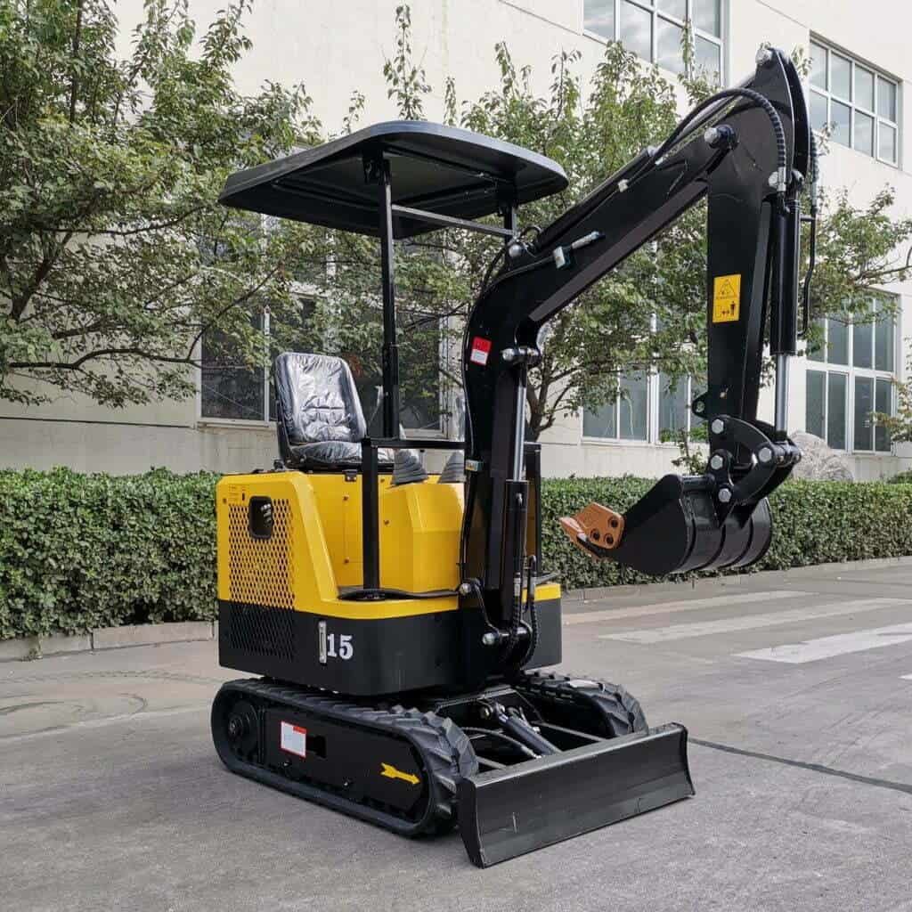 hiosen HX15 mini digger