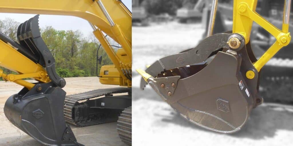 mini excavator attachments from HIOSEN
