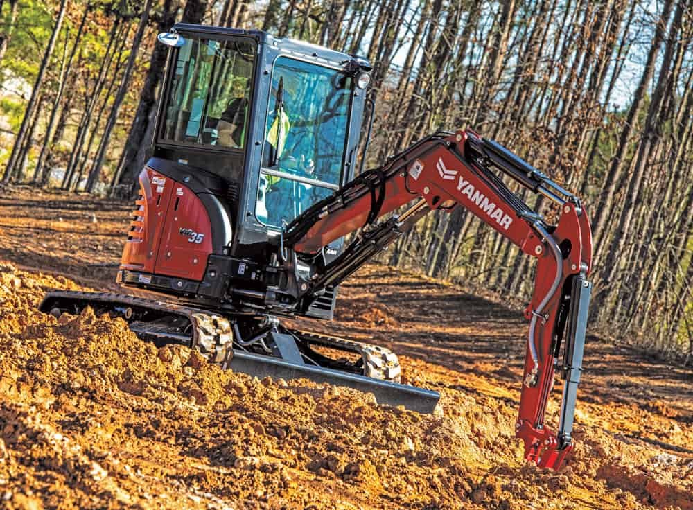 the applications of mini excavators