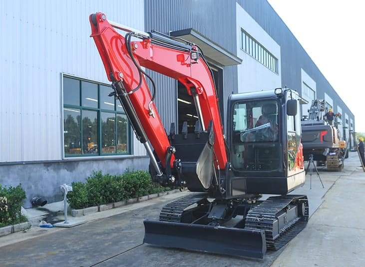 excavator factories in China
