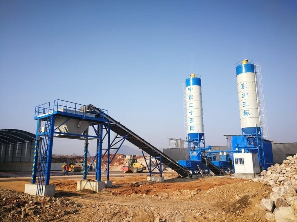 stabilized soil mixing plant