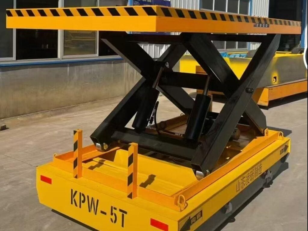 Scissor Lift Transfer Cart